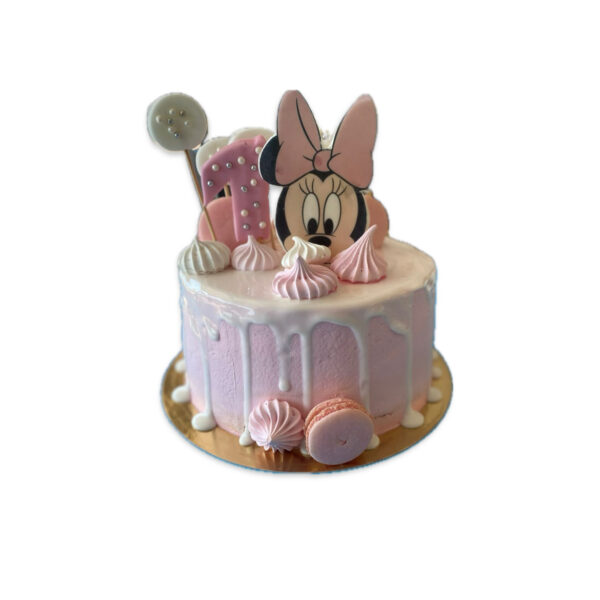 Tort Minnie Mouse Pink