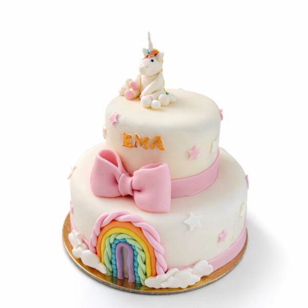 Tort Unicorn Alb